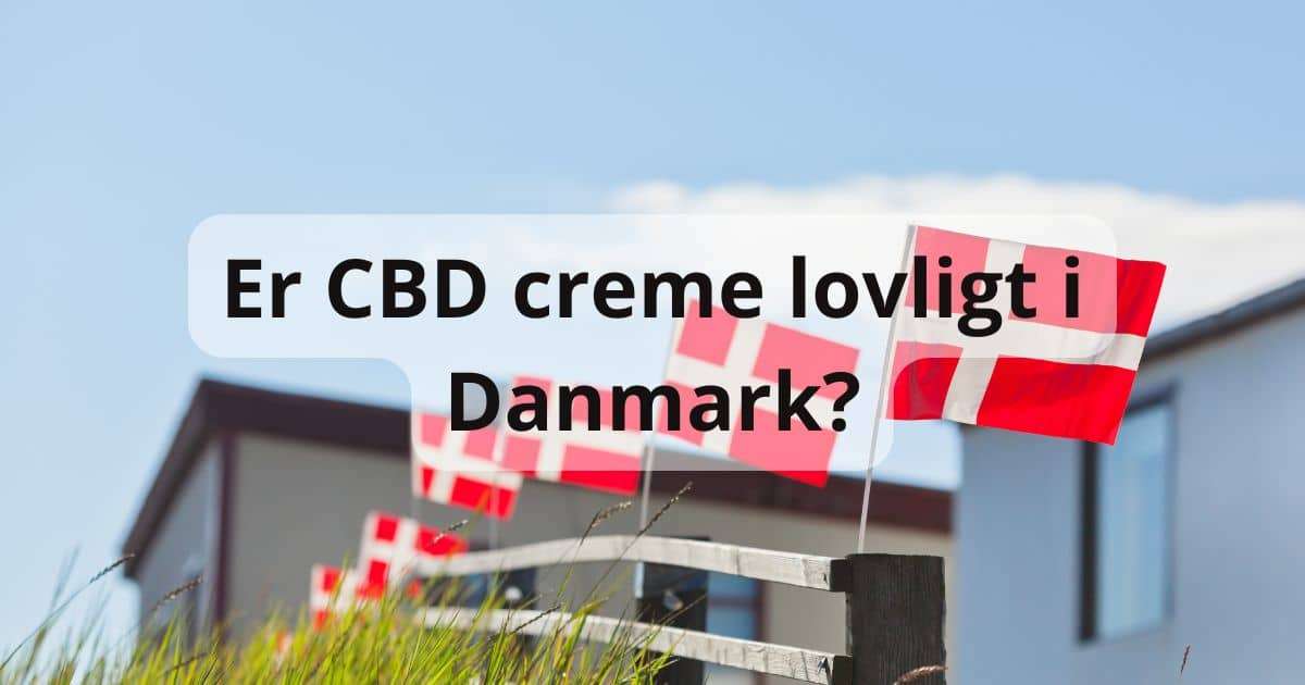 Er CBD creme lovligt i Danmark?